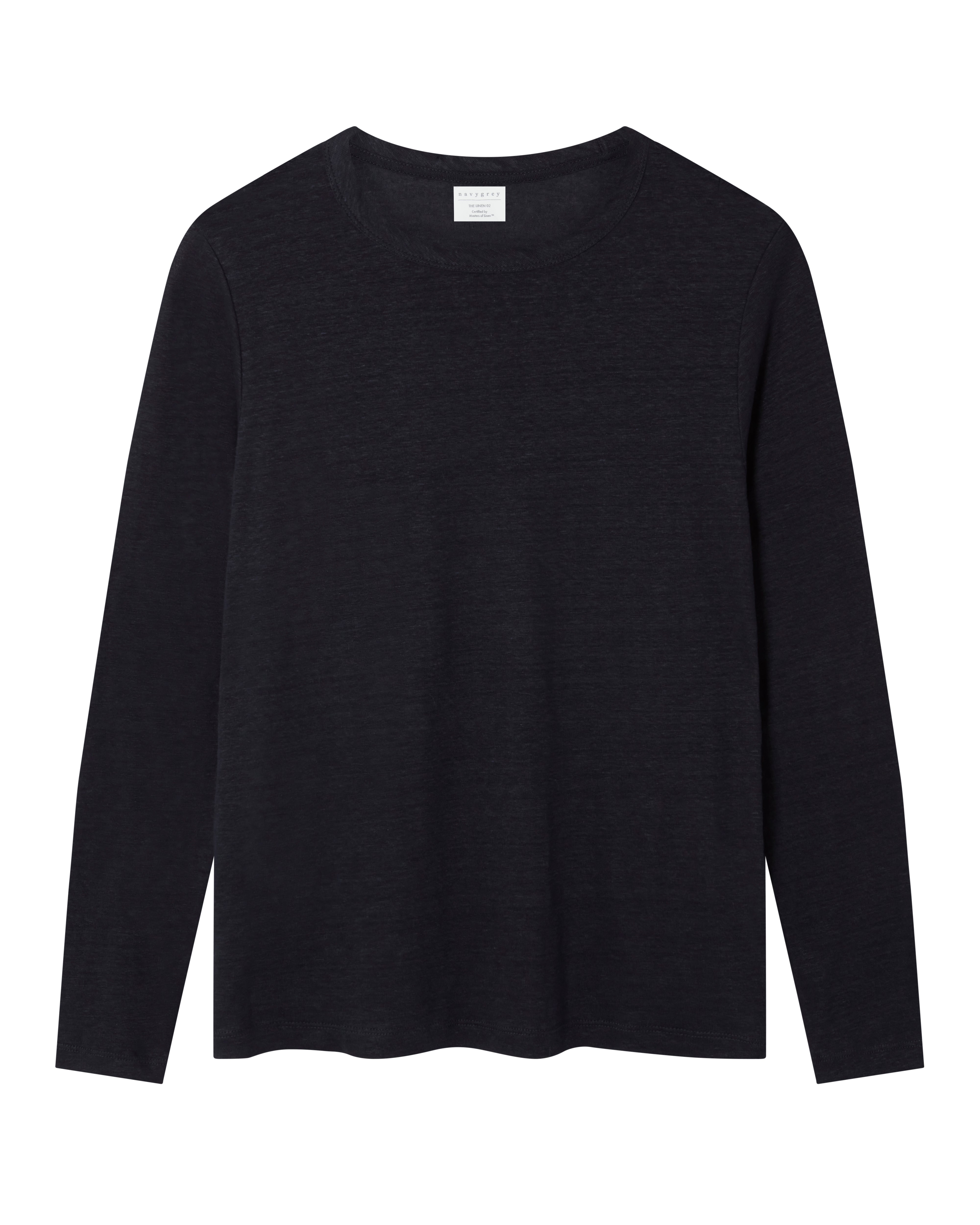 The Linen / The Long Sleeve - Navy