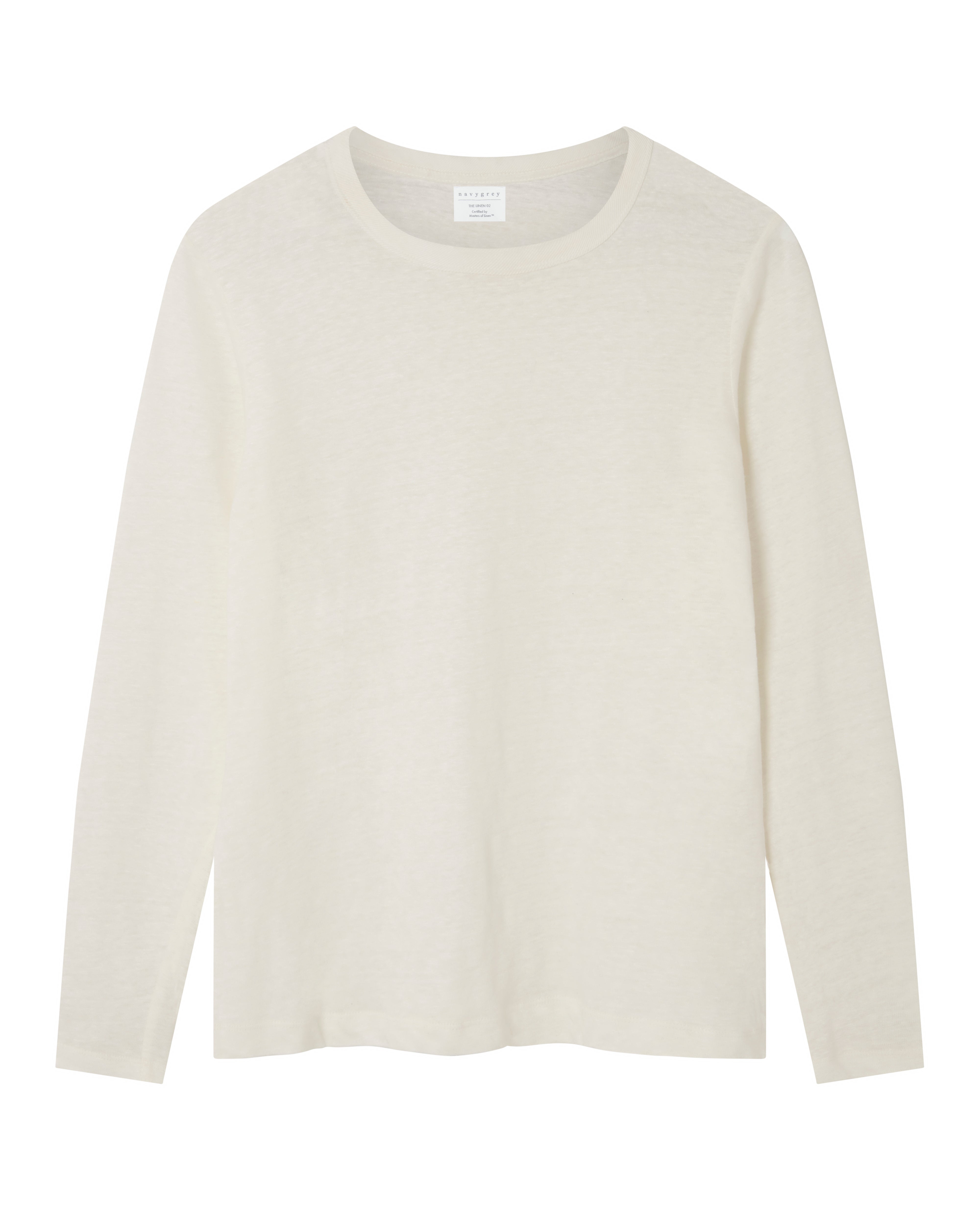 The Linen / The Long Sleeve  - White