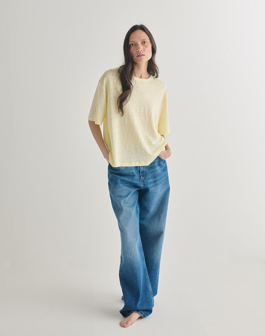 Linen Tshirt - Relaxed Fit 