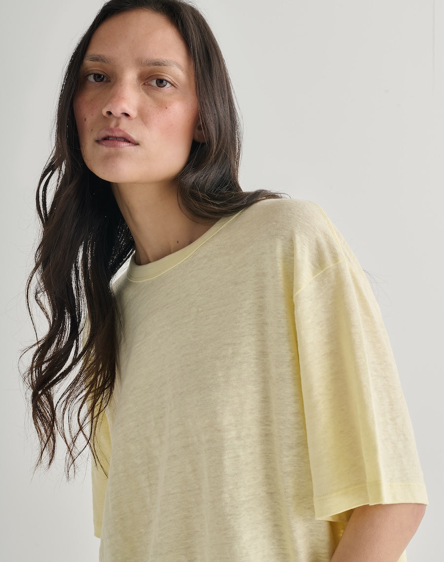 Linen Tshirt - Relaxed Fit 