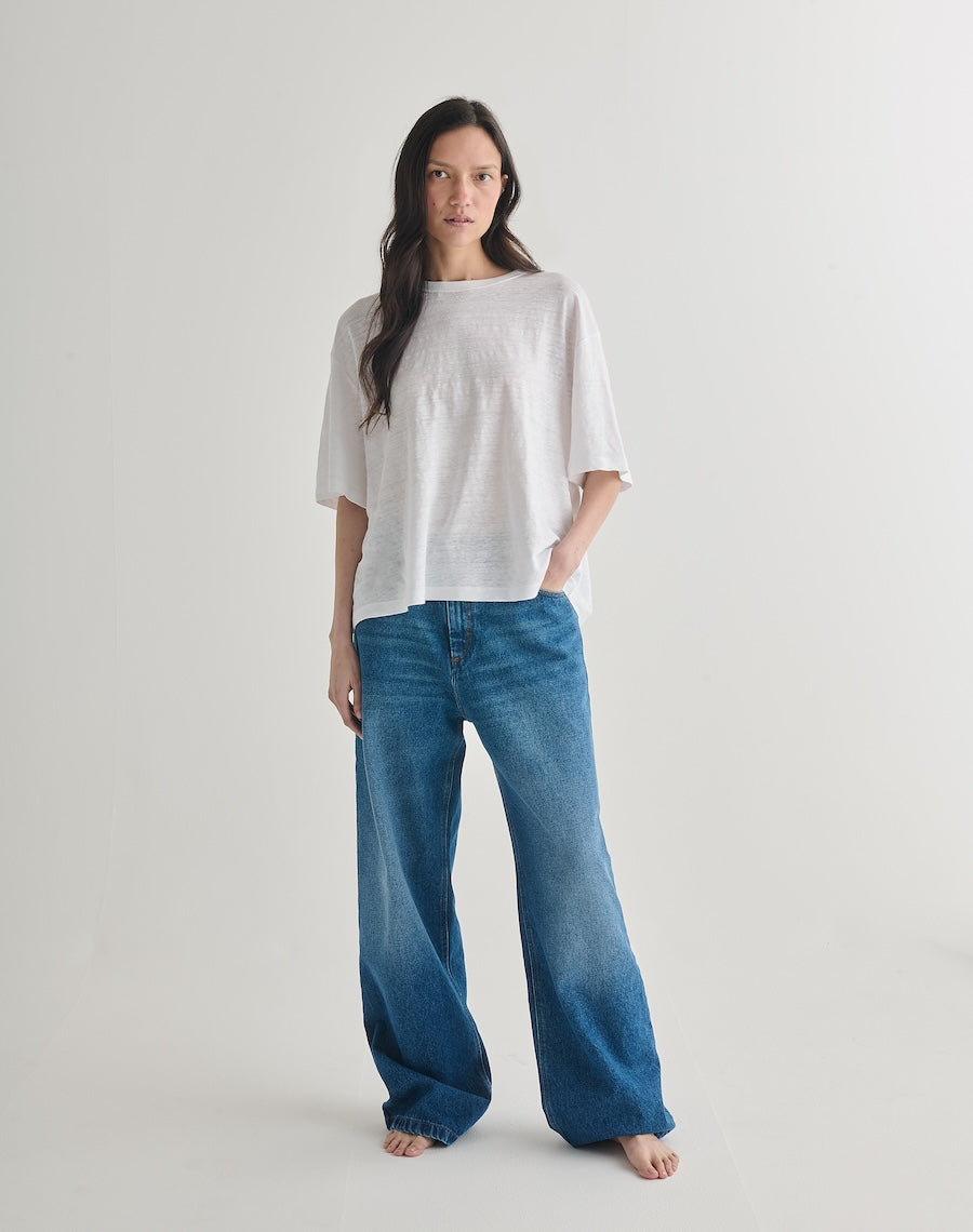 Linen Tshirt - Relaxed Fit 