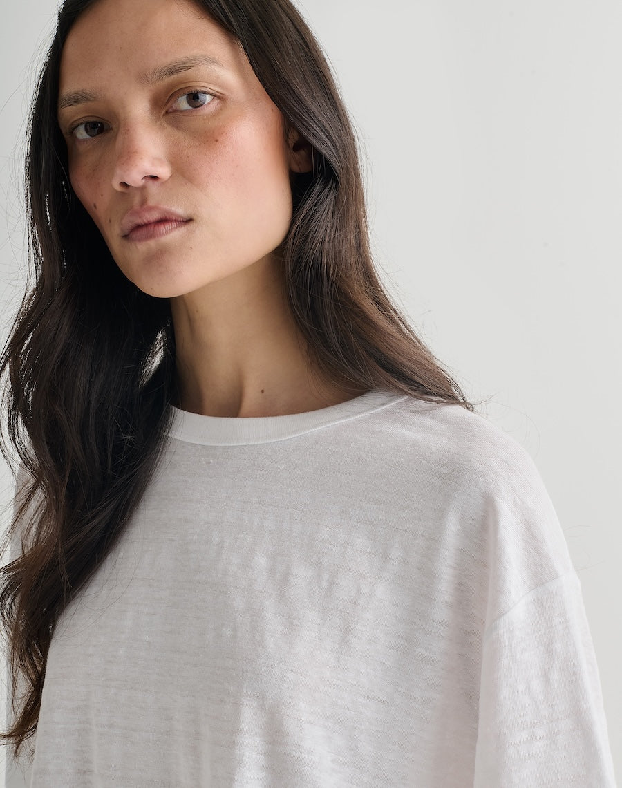 Linen Tshirt - Relaxed Fit 