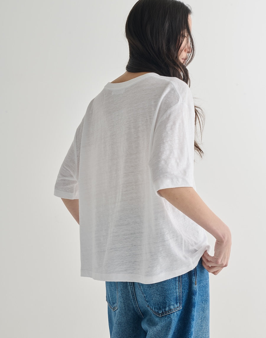 Linen Tshirt - Relaxed Fit 
