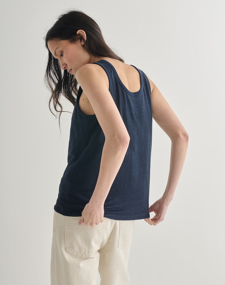 Linen Vest 